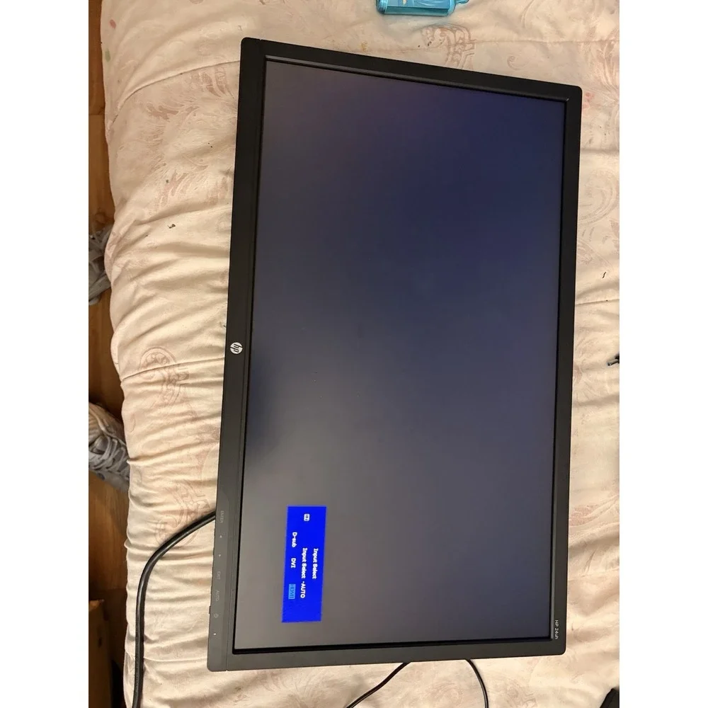 Set 2 HP 24UH 24Inch Full HD Widescreen Monitor 1920x1080 Hdmi, No Stand, WORKS